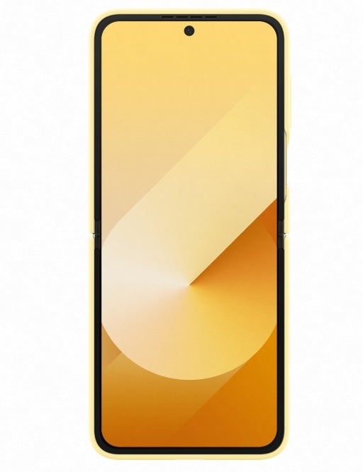 Samsung Yellow Silicone Case - For Samsung Galaxy Z Flip 6