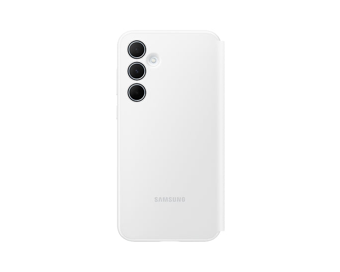 Samsung A35 Smart View Wallet Case White