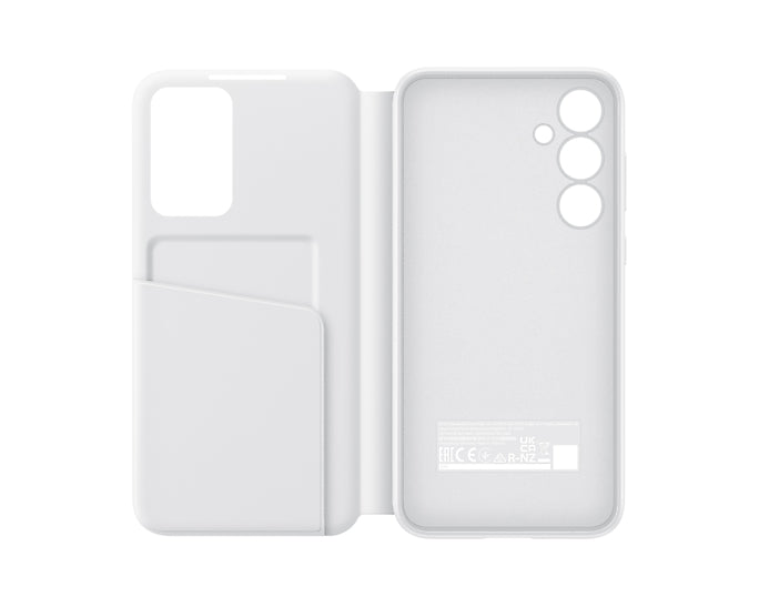 Samsung A55 Smart View Wallet Case White