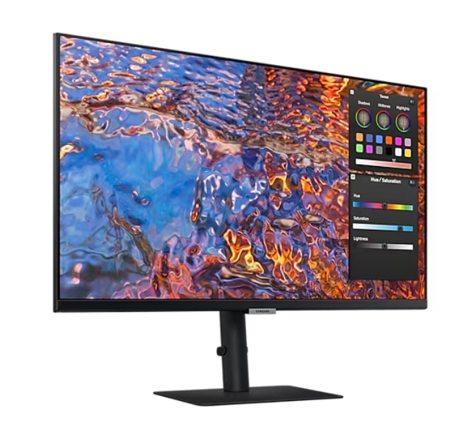Samsung 27B800, 27" IPS LED, 60 Hz, 5 ms GTG, 3840x2160, 300 cd/m2, Flicker Free, PBP, PIP, USB-C 90W, 3xUSB 3.0, Display Port 1.4, 2xHDMI 2.2, Black