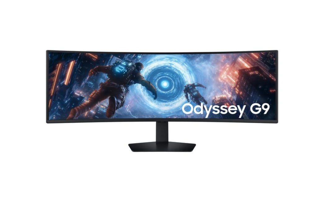 Samsung LS49FG910, 49" Odyssey G9 GAMING VA Curved OLED, 1000R, 144Hz, Smart. 32:9, 5120 x 1440, Display Port , HDMI,Micro HDMI, USB Hub, Silver