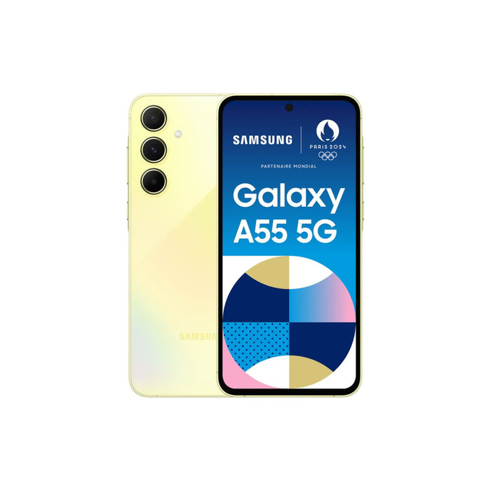 Smartphone Samsung Galaxy A55 6,6" Octa Core 8 GB RAM 128 GB Yellow