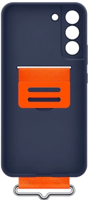 Samsung Case - Silicone Strap, Galaxy S22 Plus, blue