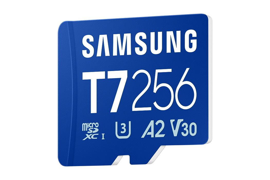 SAMSUNG T7 memory card, microSD, 256GB