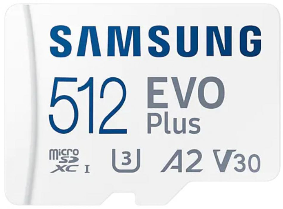 Samsung MicroSD Card EVO+ 512GB Class10 + Adapter (MB-MC512SA/EU)