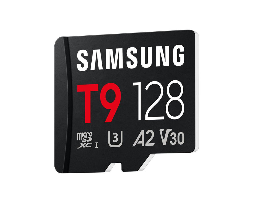 SAMSUNG T9 memory card, microSD, 128GB