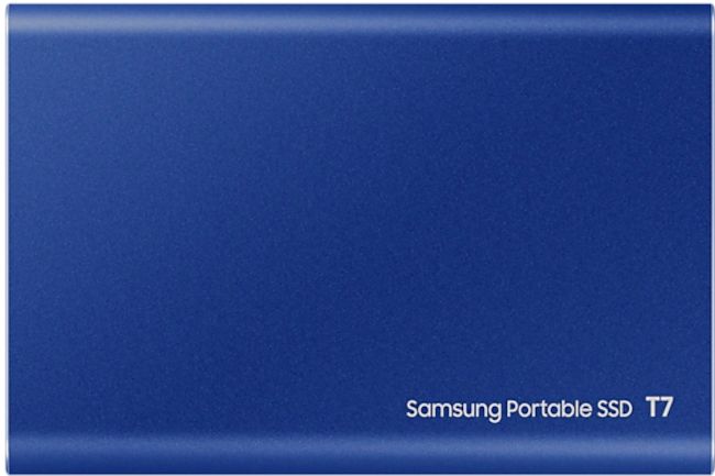External SSD Samsung T7 Indigo Blue, 1000GB