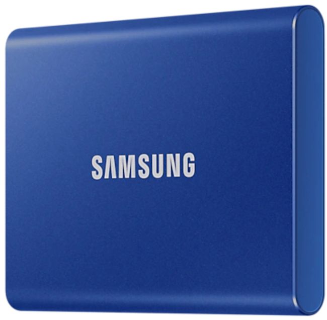 External SSD Samsung T7 Indigo Blue, 1000GB