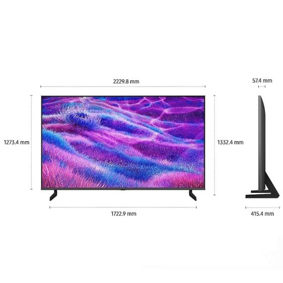 TV SAMSUNG QE100QN80FUXXH, 100", 4K UHD Neo QLED, QN80F, Tizen™ Smart TV(2025)