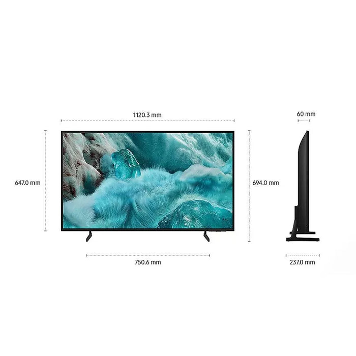 SAMSUNG QLED TV QE50Q7FAAUXXH, 50", 4K Ultra HD, AI, Black EU