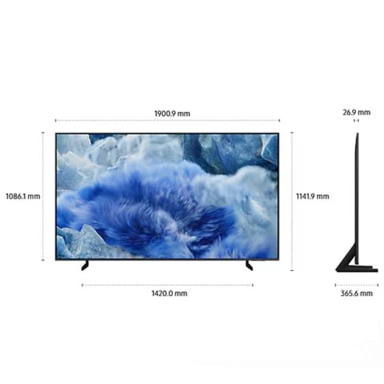 TV SAMSUNG QE85Q8FAAUXXH, 85"(215 cm), QLED, 4K UltraHD, Q8F Vision AI Smart TV (2025)