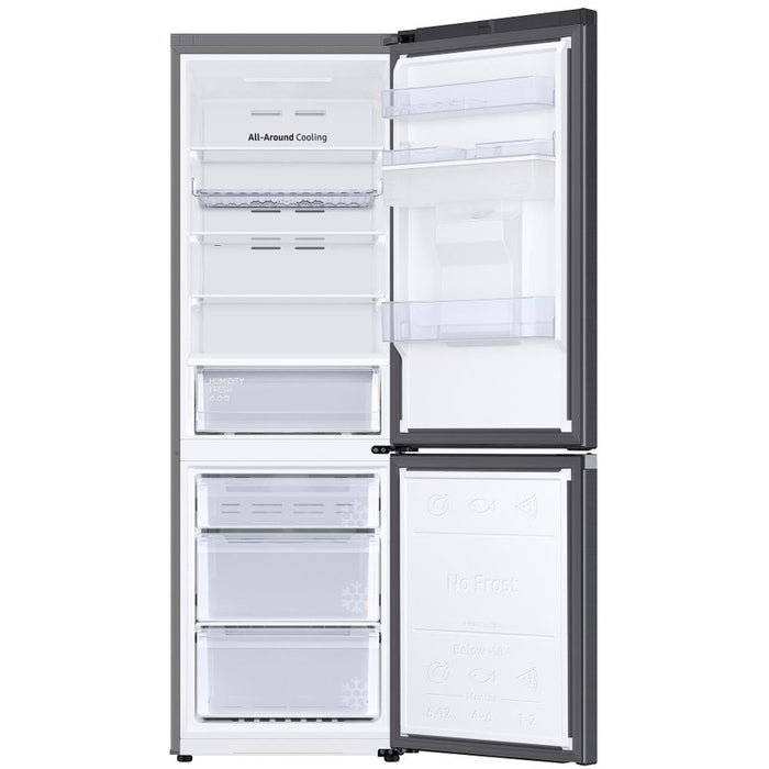 Fridge-freezer SAMSUNG RB34C652EB1/EF, 341 l, SpaceMax, Wi-Fi, 185 cm, class E