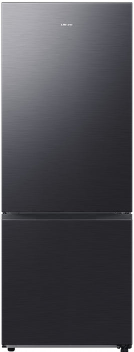 Refrigerator with freezer SAMSUNG RB53DG703EB1EO, 538 l, SmartThings AI Energy and Metal Cooling, 203x75.9 cm, Dark Inox