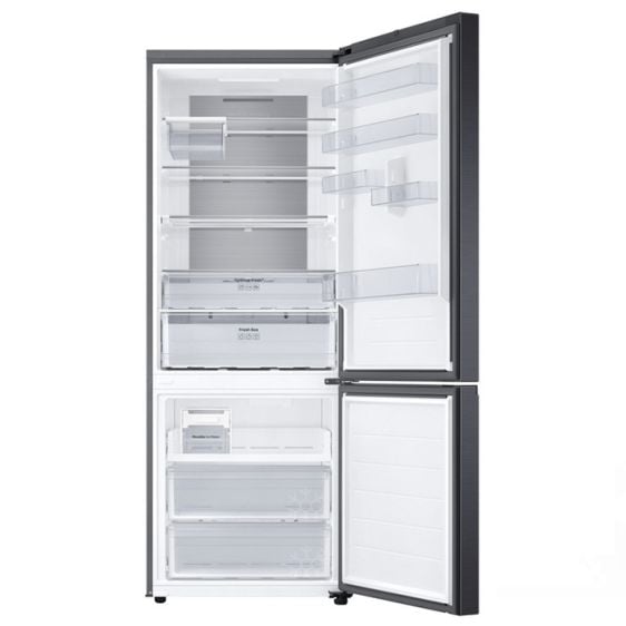 Refrigerator with freezer SAMSUNG RB53DG706AB1EO, 538 l, SmartThings AI Energy Mode, Metal Cooling, 203x75.9 cm, Black Doi