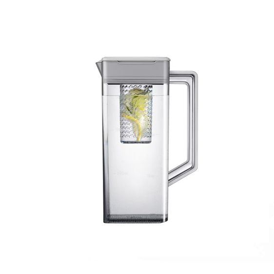 Refrigerator with French door SAMSUNG Family Hub RF65DG9H0EB1EO, 636 l, Black