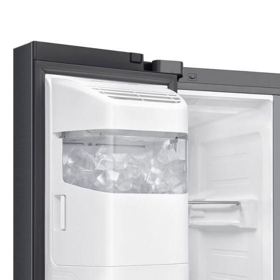 Refrigerator with freezer SAMSUNG Side-by-Side RS80F66KBFEO, 634 l, Auto Open Door, 178.4 cm