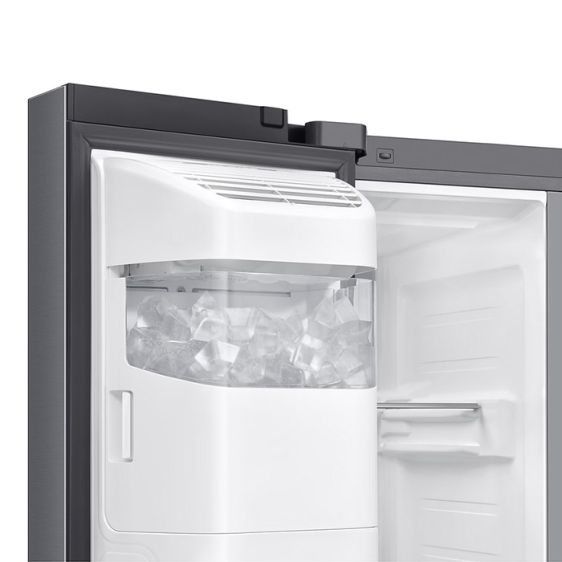 Refrigerator with freezer SAMSUNG Side-by-Side RS90F65EDTEO, 621 l, Auto Open Door, 174.4 cm