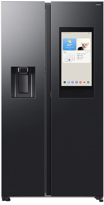 Refrigerator with freezer SAMSUNG Side-by-Side RS90F66BEFEO, 614 l, Auto Open Door, 178.4 cm