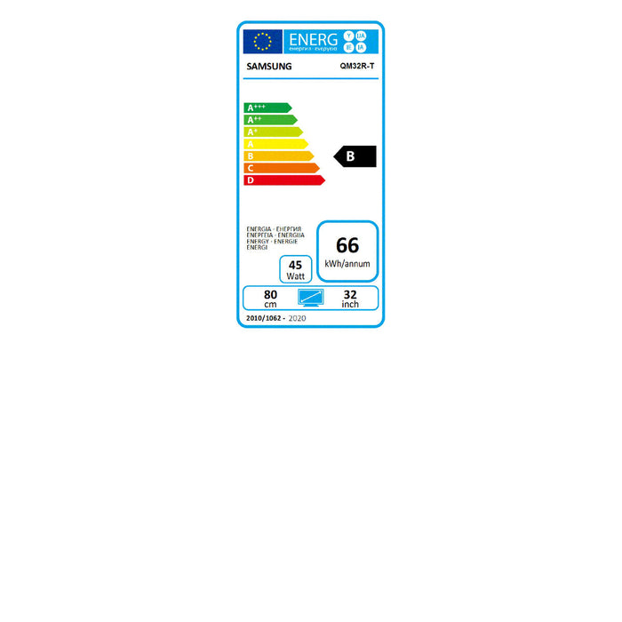 Monitor Samsung LH32QMRTBGCXEN Full HD 32"