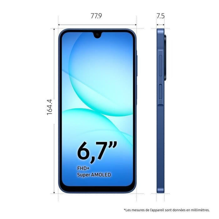 Smartphone Samsung 6,7" 128 GB Blue