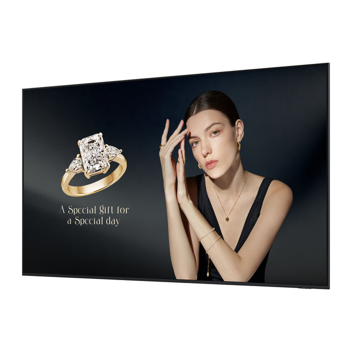 SAMSUNG QH115F-X 115inch Smart Signage UHD/4K 16:9 Smart Signage QLED Non-glare 700nits 60W Speakers Slim chassi DP 1.2 3xHDMI 2.0