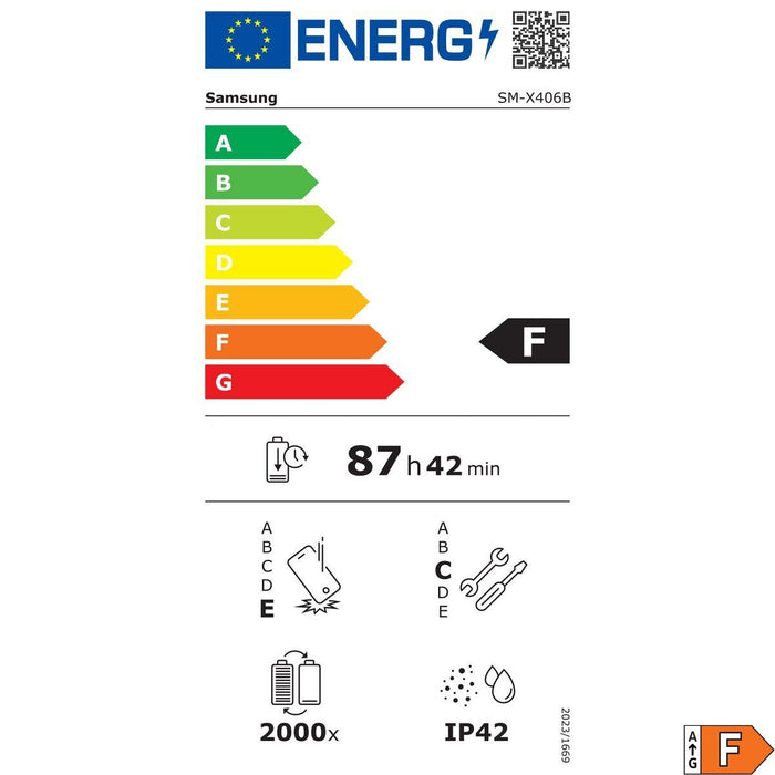 Tablet Samsung SM-X406BZAREUB Octa Core 6 GB RAM 128 GB Grey 10,9"