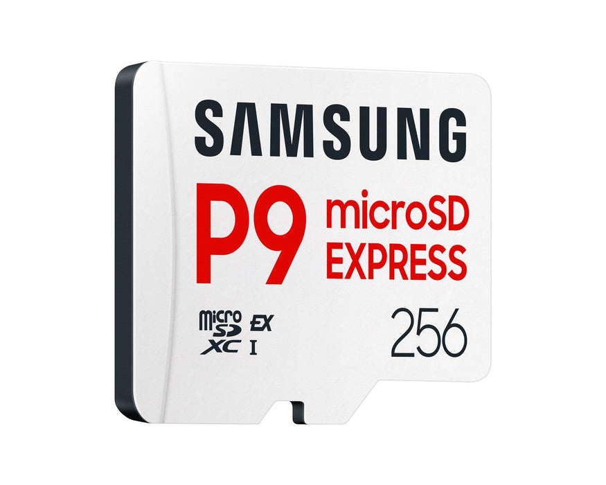 Memory card Samsung microSDXC, 256GB, P9 Express, 800 MB/s, UHS-I 90 MB/s U3, V30, A1