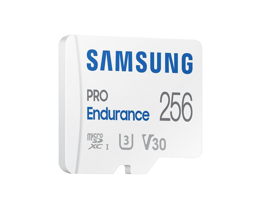 Memory card Samsung PRO Endurance, microSDXC, UHS-I, 256GB, Adapter