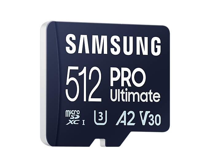 Memory card Samsung PRO Ultimate, microSDXC, UHS-I, 512GB, Adapter