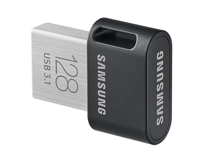 USB memory Samsung FIT Plus, 128GB, USB-A, Black