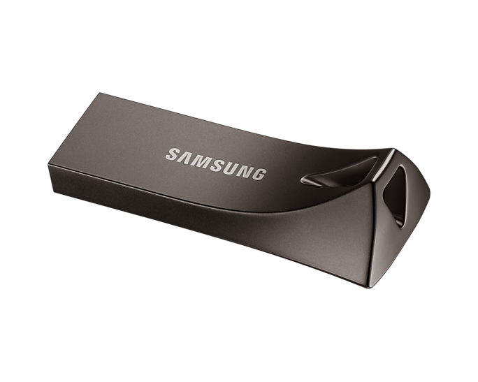 USB memory Samsung BAR Plus, 128GB, USB-A, Titanium Gray