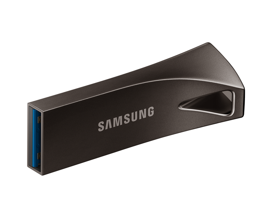 USB memory Samsung BAR Plus, 128GB, USB-A, Titanium Gray