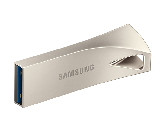 USB memory Samsung BAR Plus, 256GB, USB-A, Silver