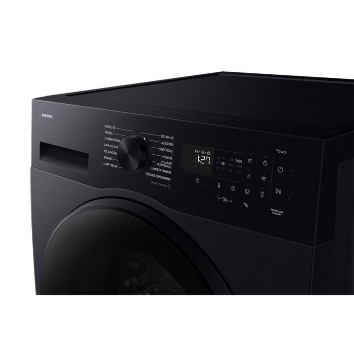 Washing machine with dryer SAMSUNG WD90DG5B15BBLE, 9/6 kg, SmartThings AI Energy, 1400 rpm. Black