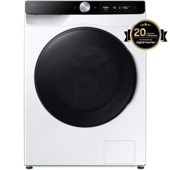 Washer dryer SAMSUNG WD90DG6B85BKU4, 9/6 kg, SmartThings AI Energy, 1400 rpm, White