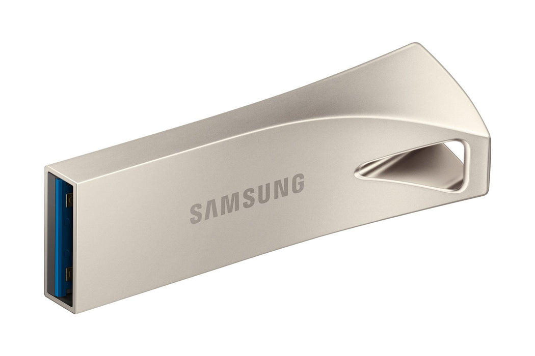 USB memory Samsung BAR Plus, 128GB, USB-A, Silver