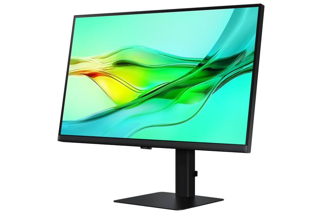 Samsung 27D600 27" IPS LED, 2560x1440, 350 cd/m2, PBP, PIP, USB-C 90W, 3xUSB 3.0, Display Port 1.4, 2xHDMI 2.2, Black