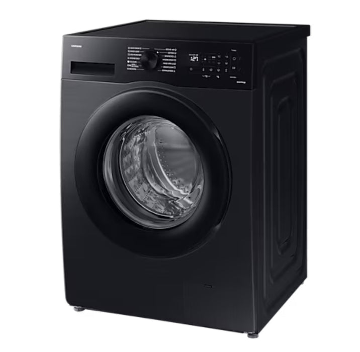 Washing machine SAMSUNG WW80CGC04DABLE, 8 kg, 1400 rpm Eco Bubble, SmartThings, Black Inox