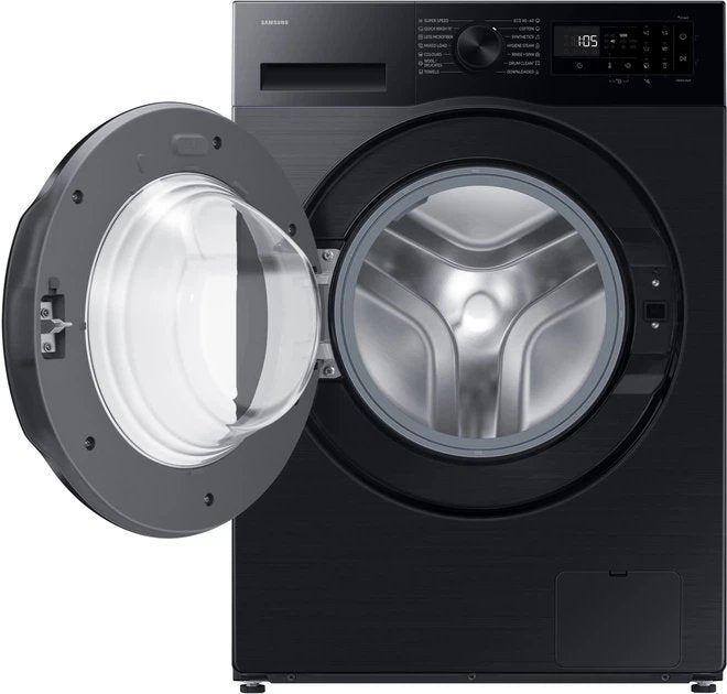 Washing machine SAMSUNG WW80FG5L32ABLE, 8 kg, AI Energy Mode, 1200 rpm. Black