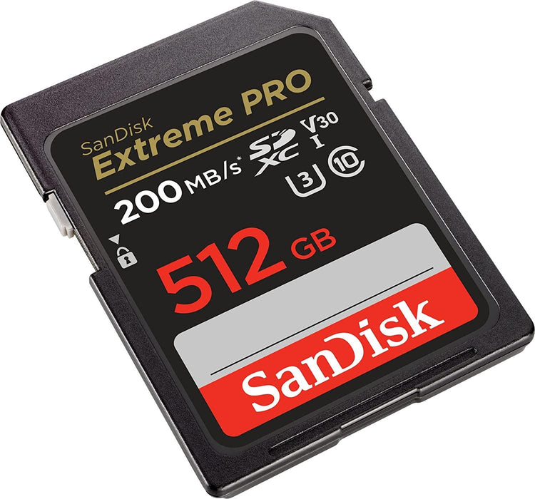 SANDISK Extreme PRO SDHC memory card 512GB - Карти памет<<<Фото и видео аксесоари<<<ValiAPI&&&SecureDigital flash