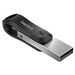 SanDisk iXpand USB flash drive 64 GB USB Type-A / Lightning 3.2 Gen 2 (3.1 Gen 2) Black Silver