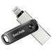 SanDisk iXpand USB flash drive 64 GB USB Type-A / Lightning 3.2 Gen 2 (3.1 Gen 2) Black Silver