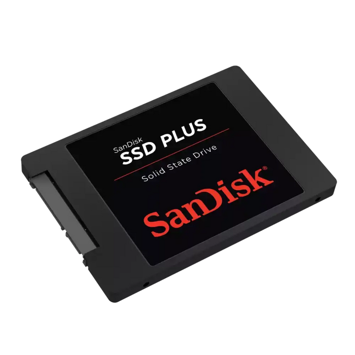 SanDisk SSD Plus 545GB up to 505MB/s read speed up to 440MB/s write speed SATA Revision 3.0 (6 Gb/s) shock resistant