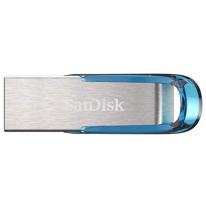 SanDisk Ultra Flair USB flash drive 64 GB USB Type-A 3.2 Gen 1 (3.1 Gen 1) Blue Silver - FlashDrivesPAM-FLD<<<Memory