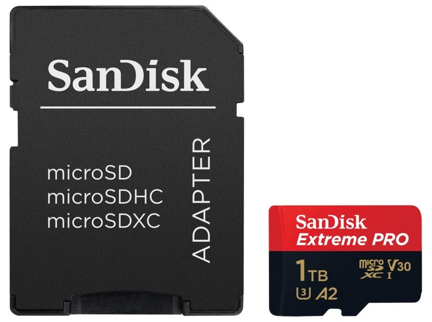 SANDISK Extreme PRO microSDXC memory card, 1TB
