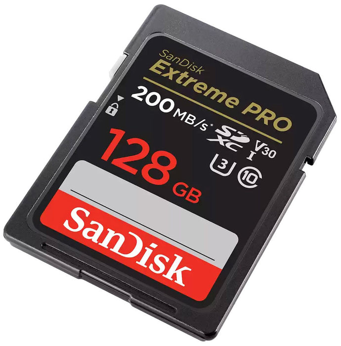 Memory card SANDISK EXTREME PRO SDXC 128GB 200/90 MB/s UHS-I U3  (SDSDXXD-128G-GN4IN)