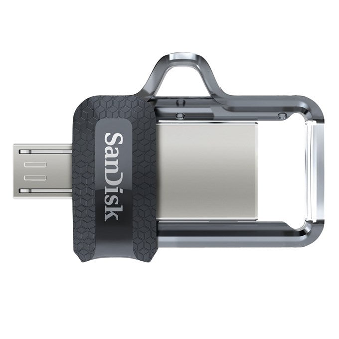 USB flash drive SanDisk Ultra Dual Drive m3.0, 128GB, OTG, Black