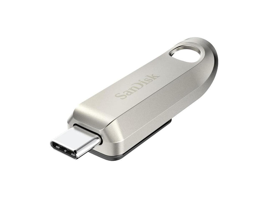 USB memory stick SanDisk Ultra Luxe, 256GB, USB 3.2 Gen 1, USB-C, Silver