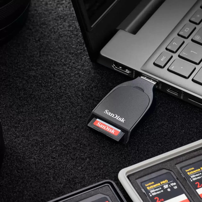 SanDisk Extreme PRO, USB-A, QuickFlow™ SD UHS-I Card USB-A Reader