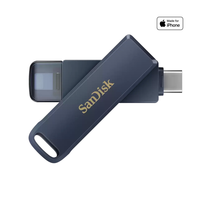 USB memory SanDisk Phone Drive for iPhone - 256GB, USB-A/ USB-C, 100Mb/s